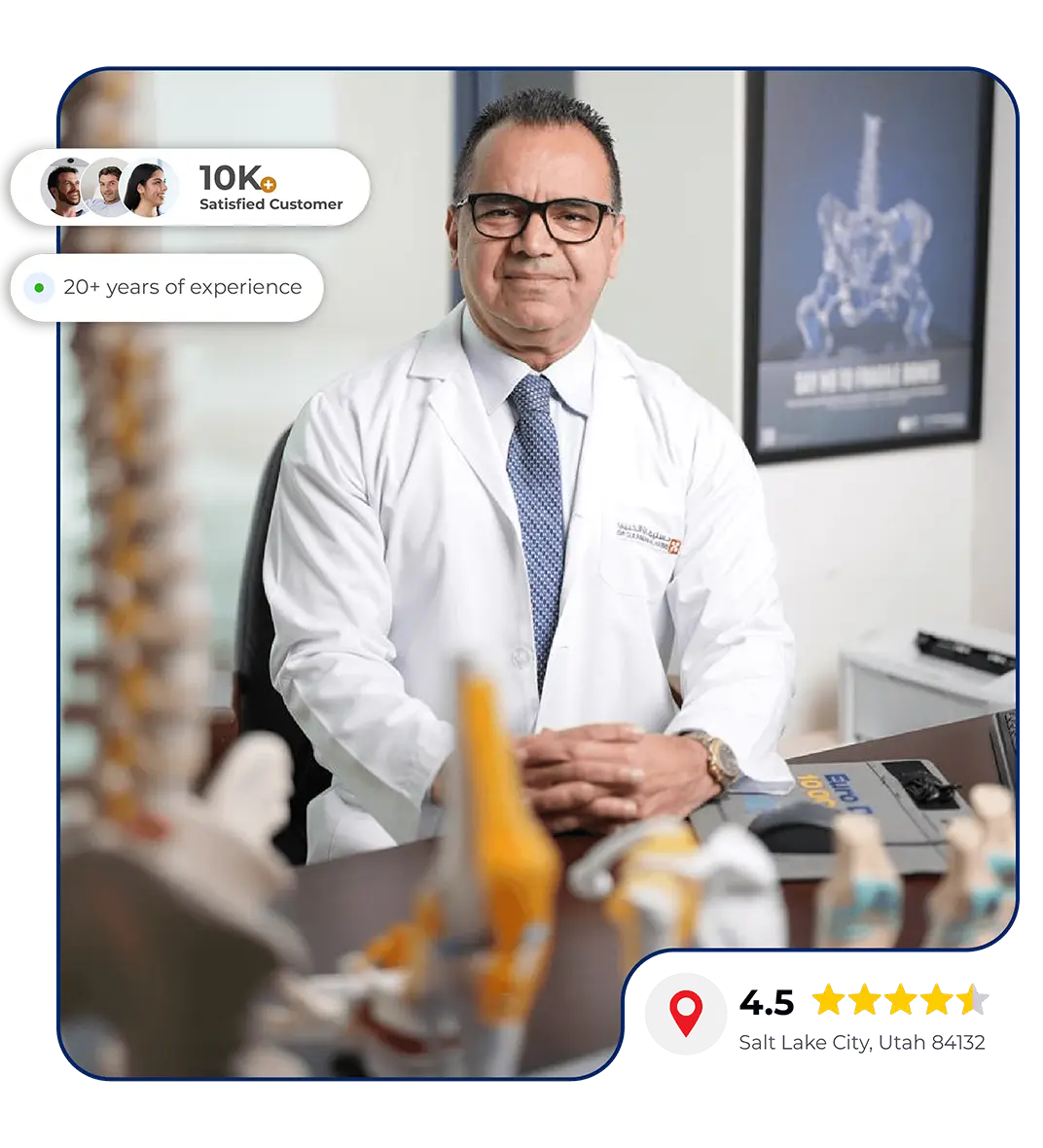 Dr. Kouroush, Rheumatologist and Regenerative Medicine Specialist